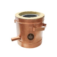 Johnson Tools Gas Melting Furnace/Desi Bhatti For Melting Silver, Brass, Aluminium (Capacity-3kg, Crucible Not Included) 